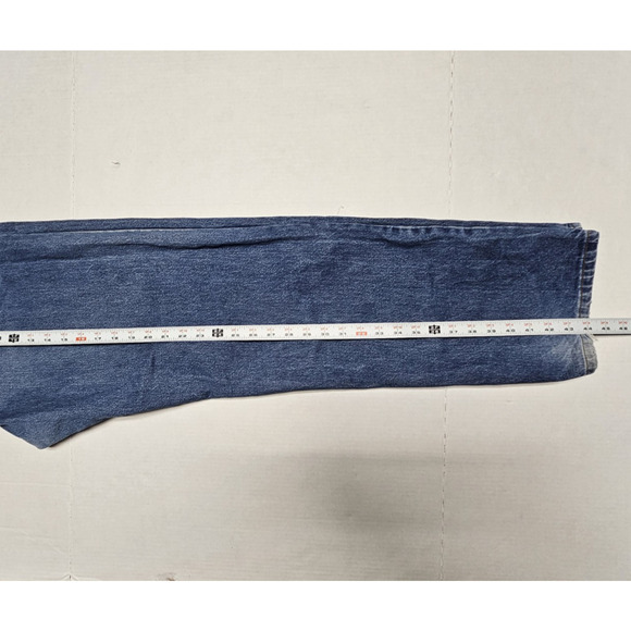 Levi's 505 Orange Tab Jeans Men's Size 40x32 Actual 38x32 - Picture 6 of 12
